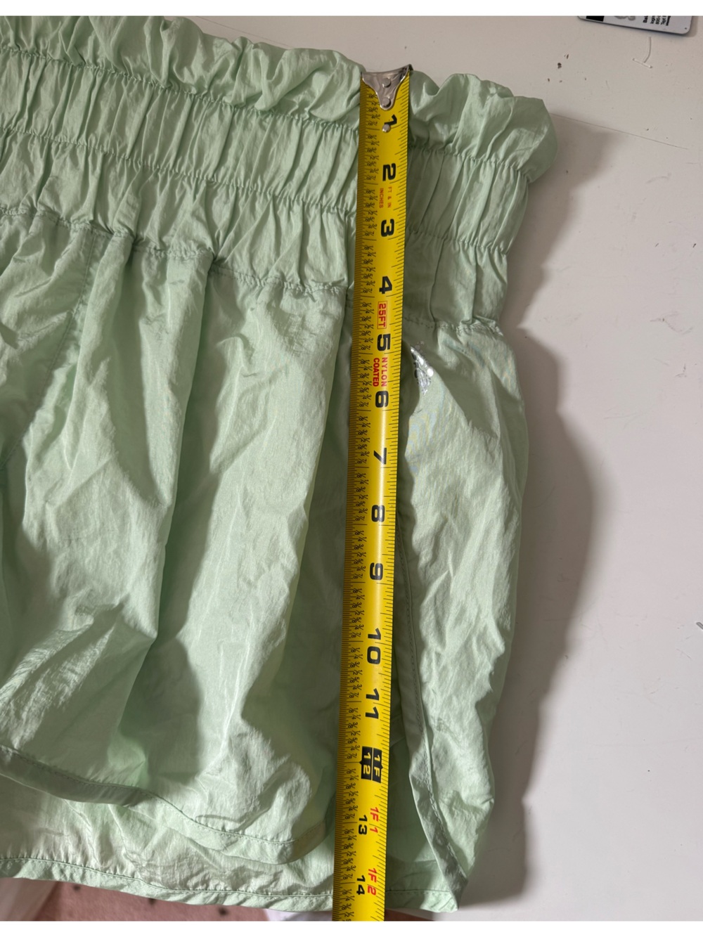 Free People FP Movement Women's Sz L Turquoise Mint The Way Home Pull On Shorts - Picture 11 of 13